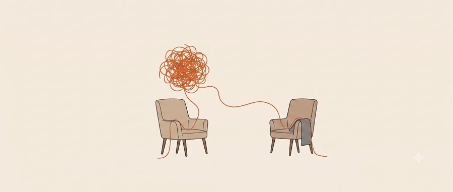 Ilustração de duas poltronas